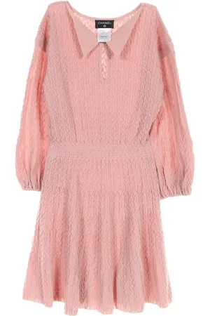 CHANEL Rynkad miniklänning från 1986-1988