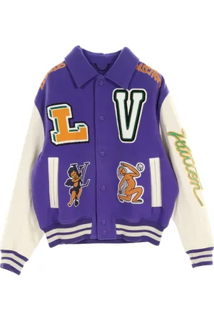 LOUIS VUITTON Collegejacka med märken från 2010-talet