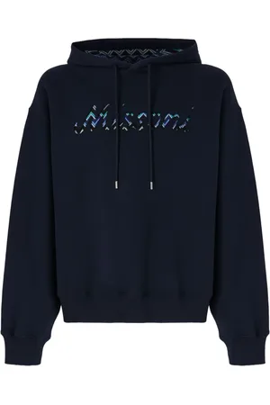 Missoni Hættetrøje med logo-applikation