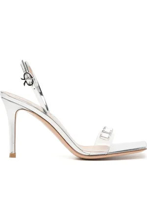 Gianvito Rossi 90mm sandaler med krystaludsmykning