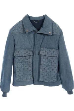 LOUIS VUITTON Monogram Shadow jeansjacka från 2010-talet
