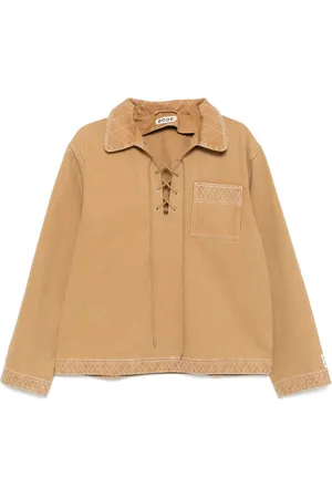 BODE Pullover-skjorte med broderi