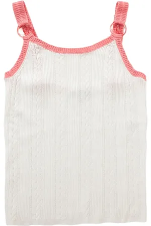 CHANEL Top med logovedhæng