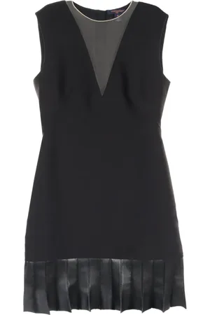 LOUIS VUITTON Mellemlang Fin Flounce Mikado kjole fra 2010