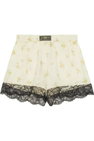 Ganni Shorts med blomstertryk