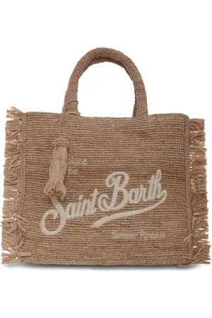 MC2 SAINT BARTH Strandtaske med logobroderi
