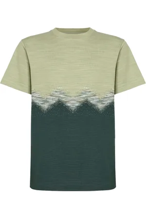 Missoni T-shirt med zigzag-tryk