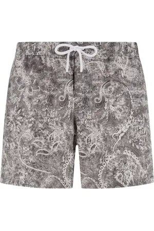 Boggi Milano Badeshorts med paisleytryk