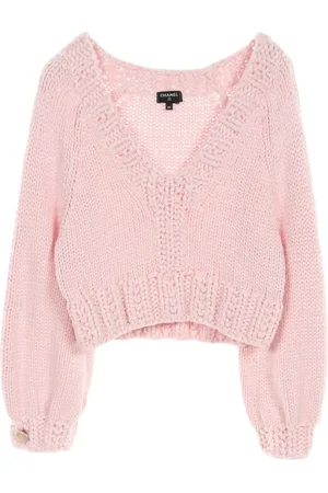 CHANEL Cropped sweater fra 1986-1988