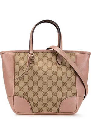 Gucci Lille Bree satchel i GG-kanvas fra 2000-2015
