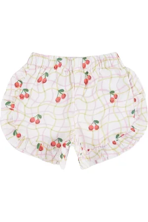 Stella McCartney Shorts med kirsebær-tryk