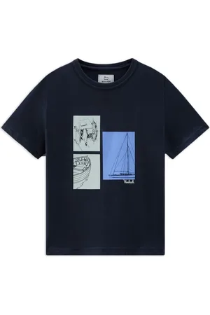 Woolrich T-shirt med grafisk tryk