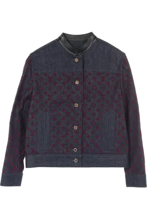 LOUIS VUITTON Jeansjacka med monogram från 2010-talet