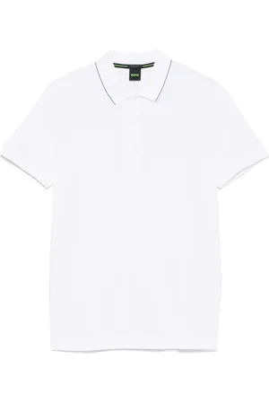 HUGO BOSS Polo med broderet logo