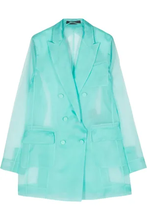 Max Mara Dobbeltradet Negrar blazer i organza