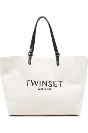 Twin-Set Skuldertaske med broderet logo