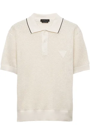 Prada Polo i åben strik