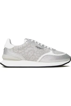 Twin-Set Sneakers med blondepaneler