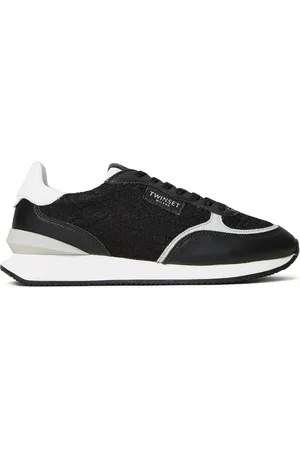 Twin-Set Sneakers med blondepaneler