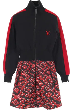 LOUIS VUITTON X Urs Fischer miniklänning med monogrammönster från 2010-talet