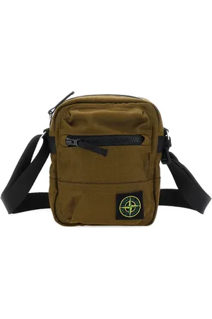 Stone Island Crossbody-taske med kompasmærke