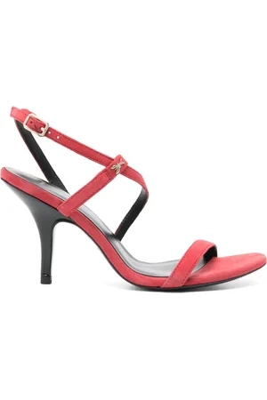 Patrizia Pepe 90 mm sandaler i ruskind