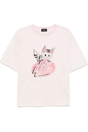 We11 Done T-shirt med grafiskt tryck