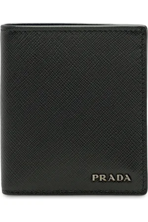 Prada Foldepung i saffiano-læder