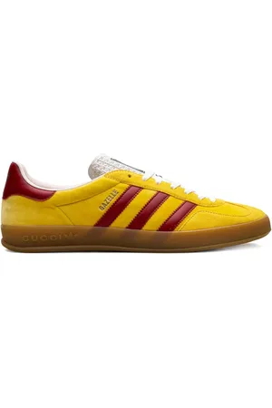 adidas X Gucci Gazelle Yellow Velvet sneakers