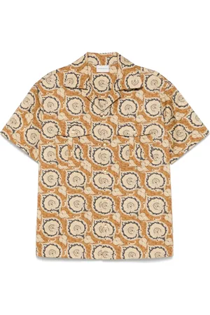 Drôle de Monsieur La Chemise skjorte med paisleytryk