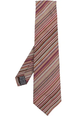 Paul Smith Silkeslips med diagonale striber