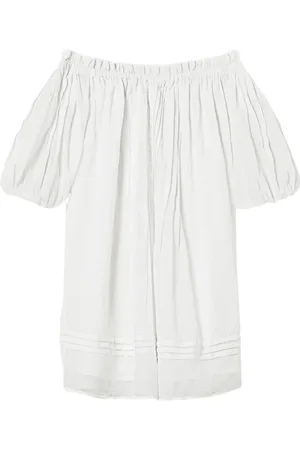 Twin-Set Bluse med off-shoulder-snit
