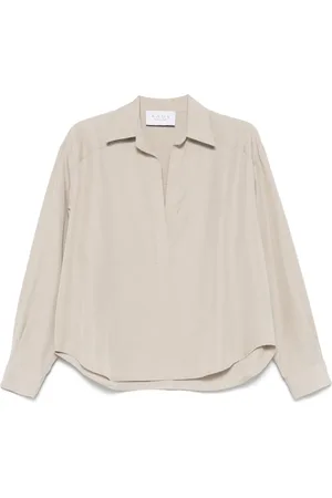 Kaos Bluse med klassisk krave