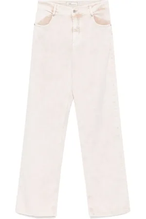 BLUMARINE Forvaskede jeans