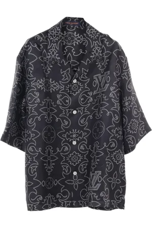 LOUIS VUITTON Arabesque sidenskjorta från 2010-talet