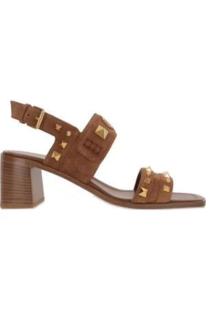 VALENTINO GARAVANI 60 mm Plaster Caster ruskindssandaler med nitter
