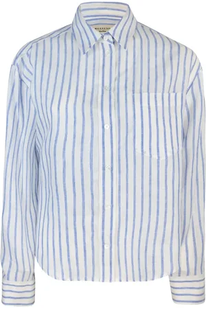 Max Mara Stribet Nolana skjorte med knapper