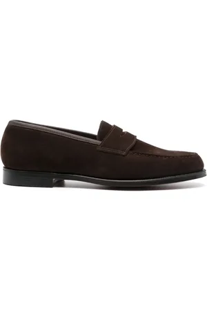 Crockett & Jones Boston 30mm loafers i ruskind