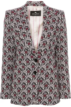 Etro Blazer i mønstret jacquard
