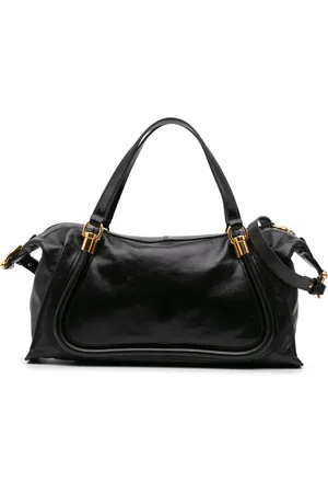 Chloé Shiny Calfskin Paraty 24 satchel-taske fra 2024