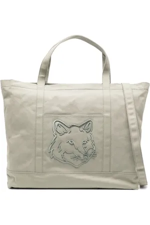 Maison Kitsuné Tote med rævehoved