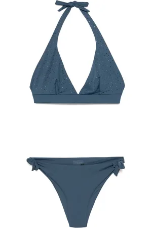 FISICO Bikinitop med rhinstenudsmykning