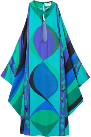 Puccini Kaftan med grafisk tryk