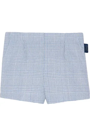 Gucci Shorts i tweed med houndstooth-mønster