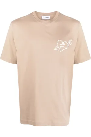 Etudes Wonder T-shirt med graffiti-broderi