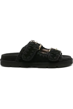 Mou Bio sandaler i ruskind
