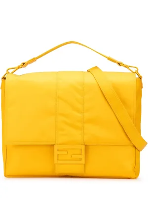 Fendi Stor Baguette satchel-taske i Econyl-nylon fra 2010-2024