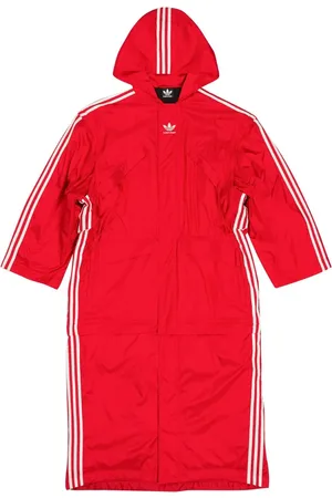 Balenciaga X adidas parka-frakke med aftageligt design