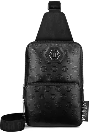 Philipp Plein Crossbody-taske med præget monogram