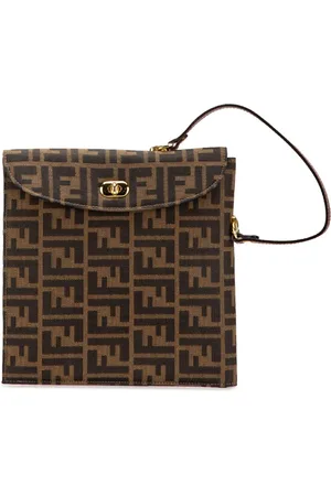 Fendi Zucca Canvas håndtaske fra det 20. århundrede